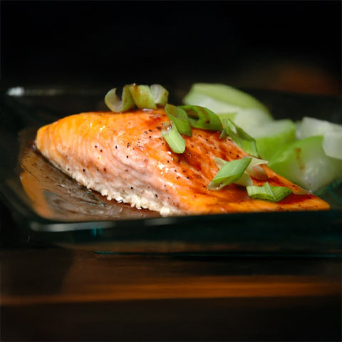 Baked Dijon Mustard Steelhead Trout