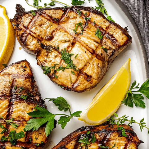 Lemon Garlic Swordfish Recipe