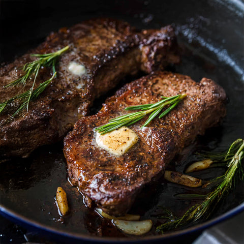 Pan-Roasted N.Y. Strip Steak