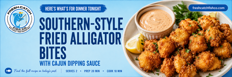 Southern-Style Fried Alligator Bites