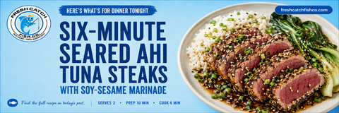 Six-Minute Seared Ahi Tuna Steaks