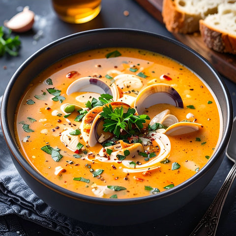 Homemade Manhattan Clam Chowder