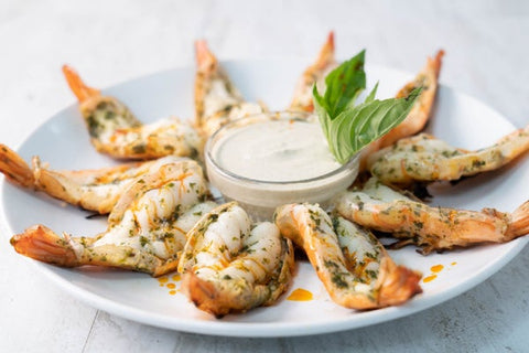 16/20 Garlic & Herb Shrimp (Shell on - Butterflied)