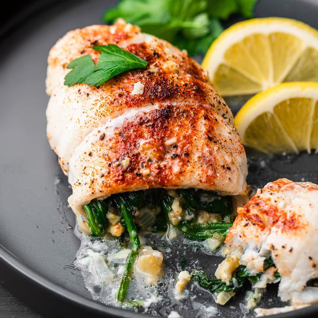 Mediterranean stuffed Flounder