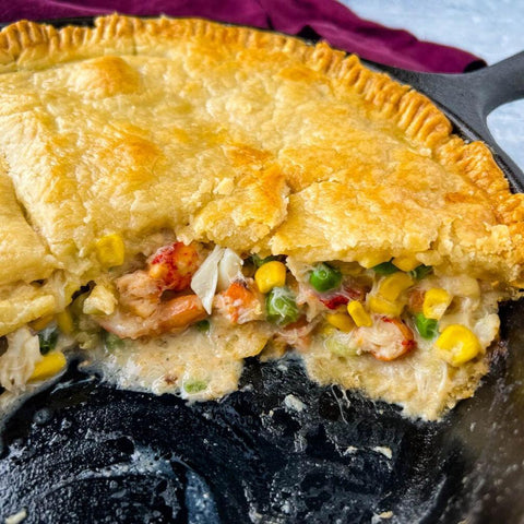 grouper & shrimp pot pie Punta Gorda
