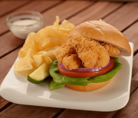 Dipped & Dusted Grouper Tenders