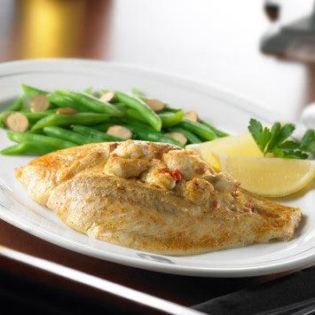 Flounder with Crabmeat - Fresh Catch Fish Co.