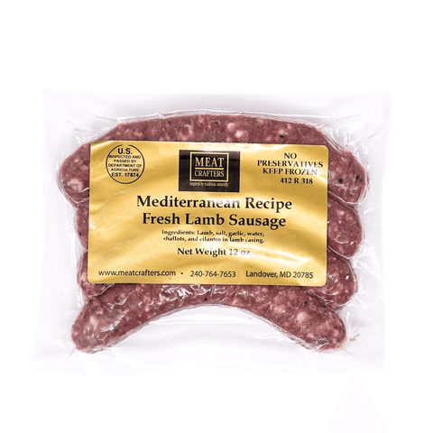 Mediterranean Lamb Sausage - Fresh Catch Fish Co.