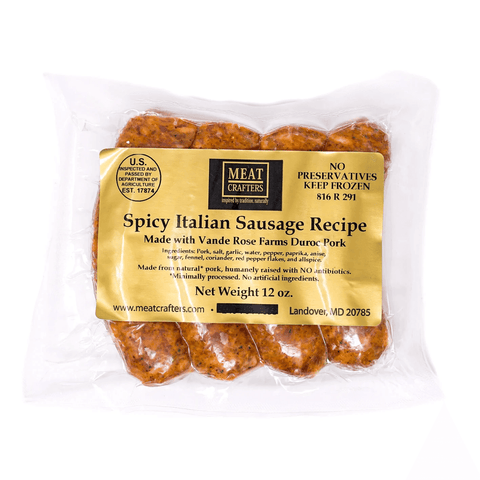Spicy Italian Sausage - Fresh Catch Fish Co.