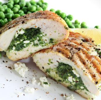 Chicken Breast with Spinach and Cheeses - Fresh Catch Fish Co.